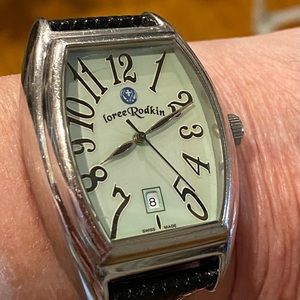 Vintage Loree Rodkin Stainless Steel Watch